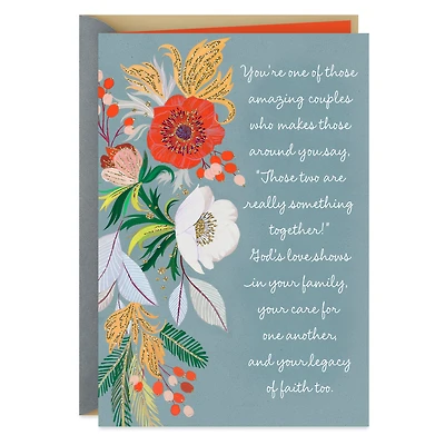 Beautiful Blooms Clergy Appreciation Card for Couple for only USD 3.59 | Hallmark