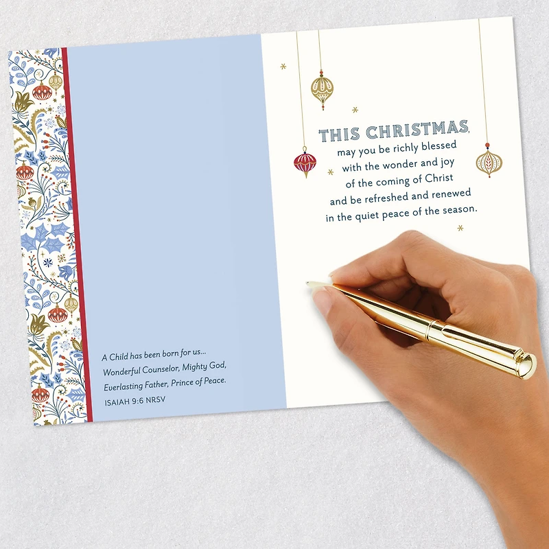 Blessings of the Season Religious Christmas Card for Priest for only USD 2.99 | Hallmark