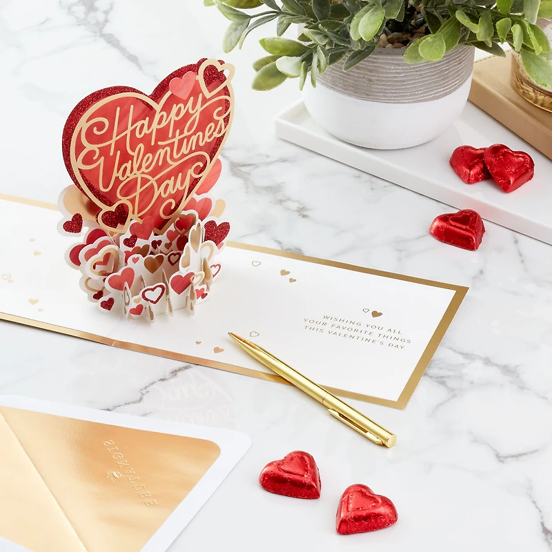 Happy Heart Day Pop-Up Valentine's Day Card for only USD 12.99 | Hallmark