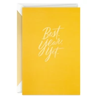 Best Year Yet Gold Birthday Card for only USD 5.99 | Hallmark