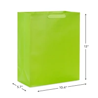 13" Solid Lime Green Large Gift Bag for only USD 4.49 | Hallmark
