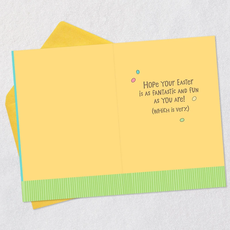 Fantastic and Fun Hopping Easter Bunny Easter Card for Kids for only USD 2.00 | Hallmark