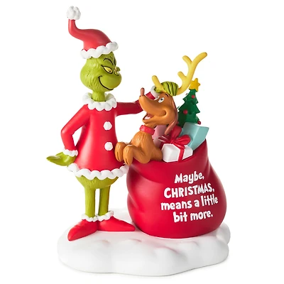 Dr. Seuss's How the Grinch Stole Christmas!™ Grinch and Max Figurine, 5.5" for only USD 44.99 | Hallmark