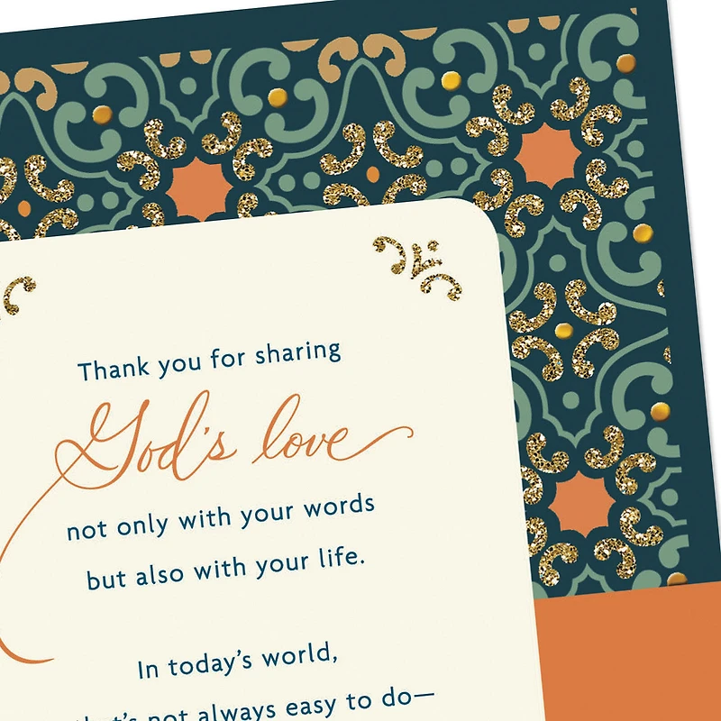You Share With Your Words and Your Life Religious Clergy Appreciation Card for only USD 3.99 | Hallmark