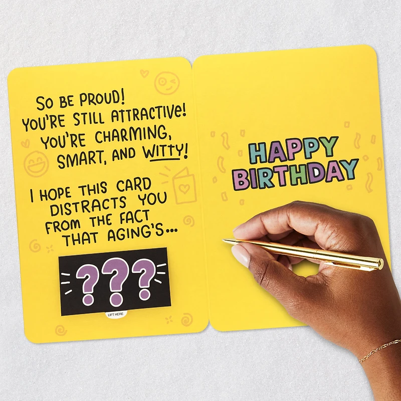A Poem for Your Birthday Funny Lift-the-Flap Birthday Card for only USD 5.59 | Hallmark