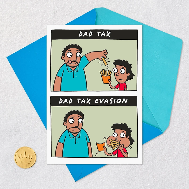 Dad Tax Evasion Funny Father's Day Card for only USD 4.49 | Hallmark