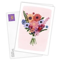 Watercolor Floral Bouquet Blank Custom Card for only USD 4.99 | Hallmark