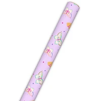 Pretty Butterflies on Lilac Wrapping Paper Roll, 20 sq. ft. for only USD 4.99 | Hallmark