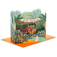 Go Wild Jungle Animals 3D Pop-Up Birthday Card for Kids for only USD 6.99 | Hallmark
