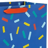 13" Confetti on Blue Large Gift Bag for only USD 4.49 | Hallmark