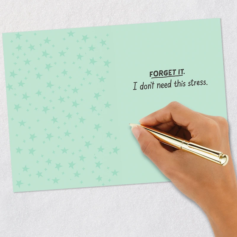 Too Much Stress Funny Birthday Card for only USD 3.99 | Hallmark