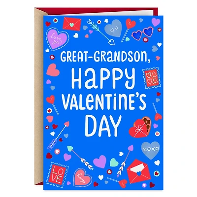 Love You More Each Year Valentine's Day Card for Great-Grandson for only USD 3.99 | Hallmark