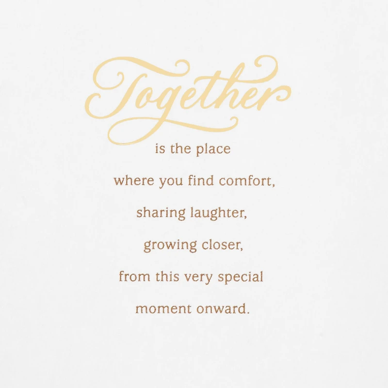 You Belong Together Wedding Card for only USD 4.59 | Hallmark