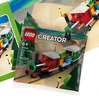 LEGO® CREATOR™ Christmas Card for Kids With LEGO® Winter Holiday Train Set for only USD 9.99 | Hallmark
