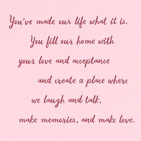 Blessed With a Happy Life and Amazing Wife Valentine's Day Card for only USD 6.99 | Hallmark