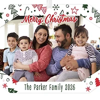 Festive Fun Metal Personalized Ornament, Custom Photo and Text for only USD 17.99 | Hallmark