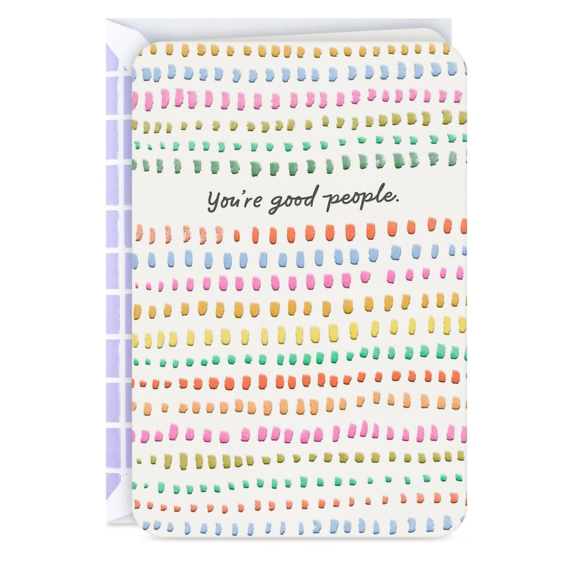 You're Good People Thank You Card for only USD 2.99 | Hallmark