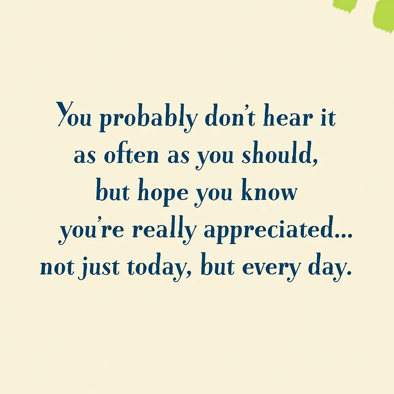 You're Really Appreciated Administrative Professionals Day Card for only USD 2.50 | Hallmark