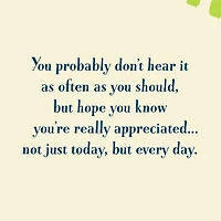 You're Really Appreciated Administrative Professionals Day Card for only USD 2.50 | Hallmark