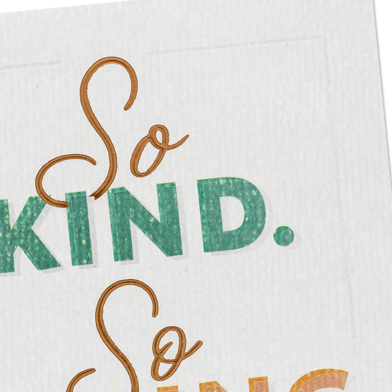 So Kind, So Caring, So You Thank You Card for only USD 5.59 | Hallmark