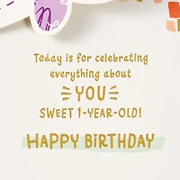 Sweet Butterfly 1st Birthday Card for only USD 4.99 | Hallmark