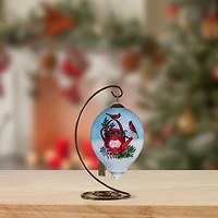 Ne'Qwa Art Cardinals on Watering Can Glass Christmas Ornament for only USD 35.00 | Hallmark