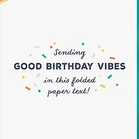 Folded Paper Text Birthday Card for only USD 3.59 | Hallmark