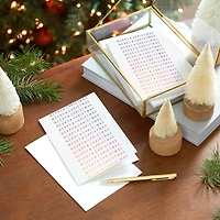 Silver Merry Christmas on White Boxed Christmas Cards, Pack of 16 for only USD 12.49 | Hallmark