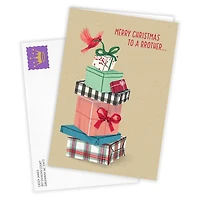 Best Holiday Memories Custom Christmas Card for Brother for only USD 4.99 | Hallmark