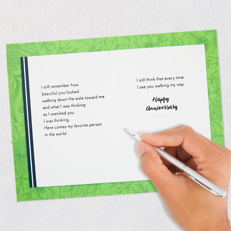 My Favorite Person in the World Anniversary Card for Wife for only USD 6.59 | Hallmark