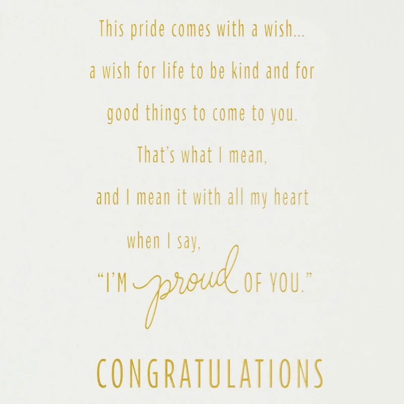 More Than Proud Graduation Card for Son for only USD 5.99 | Hallmark