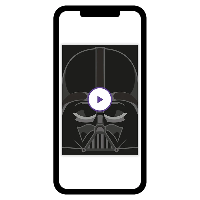 Star Wars™ Darth Vader™ Helmet Custom Card for only USD 4.99 | Hallmark