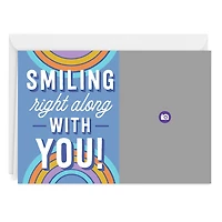 Smiling With You Custom Card for only USD 4.99 | Hallmark