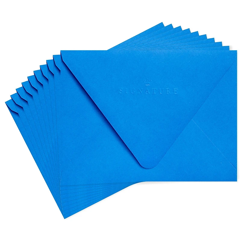Royal Blue Designed Envelopes, Pack of 10 for only USD 5.00 | Hallmark