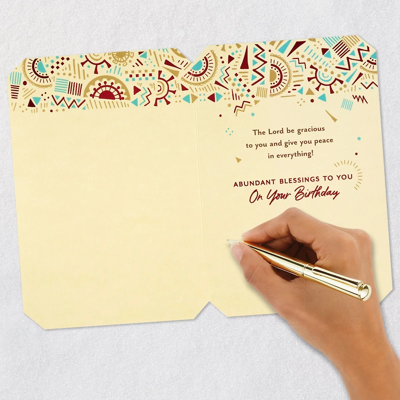Abundant Blessings to You Religious Birthday Card for only USD 5.59 | Hallmark