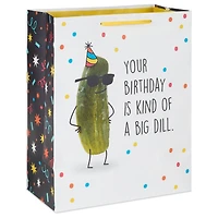 13" Kind of a Big Dill Large Birthday Gift Bag for only USD 4.49 | Hallmark