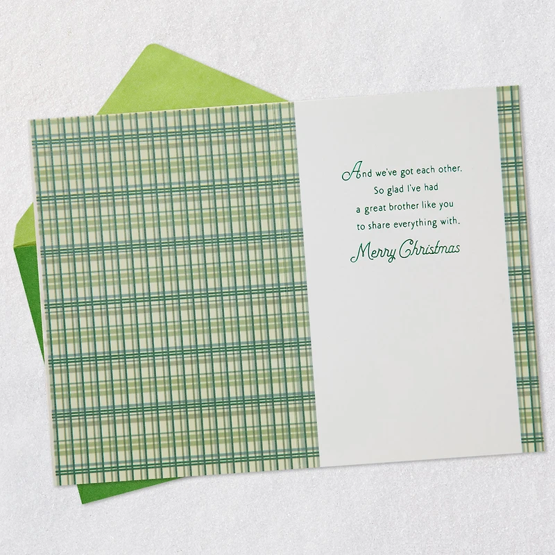 We'll Always Have Each Other Christmas Card for Brother for only USD 5.59 | Hallmark