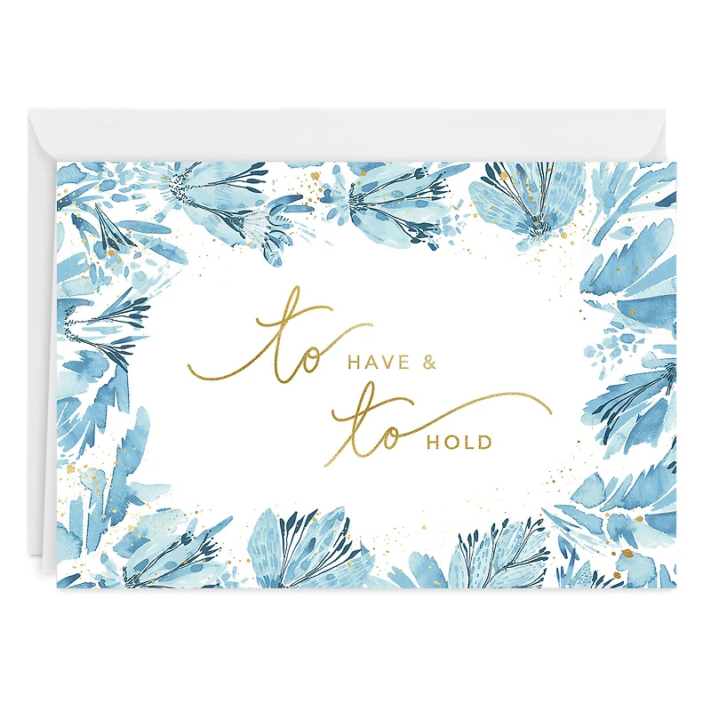 To Have and Hold Always Custom Wedding Card for only USD 4.99 | Hallmark