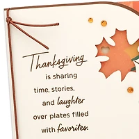 Sharing Time, Stories and Laughter Thanksgiving Card for only USD 6.99 | Hallmark