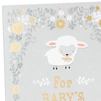 Little Lamb Money Holder Baby Baptism Card for only USD 3.99 | Hallmark