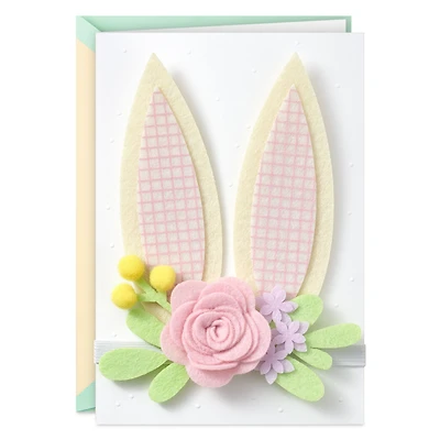Somebunny Loves You Easter Card with Headband for Kids for only USD 9.99 | Hallmark