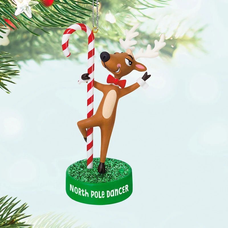 North Pole Dancer Ornament With Sound for only USD 27.99 | Hallmark