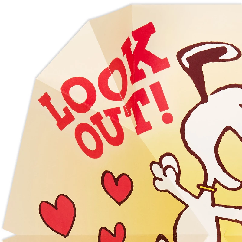 Peanuts® Snoopy and Woodstock Hug Funny Pop-Up Valentine's Day Card for only USD 6.99 | Hallmark