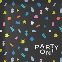 "Party On!" Geometric Shapes Dinner Plates, Pack of 8 for only USD 4.99 | Hallmark