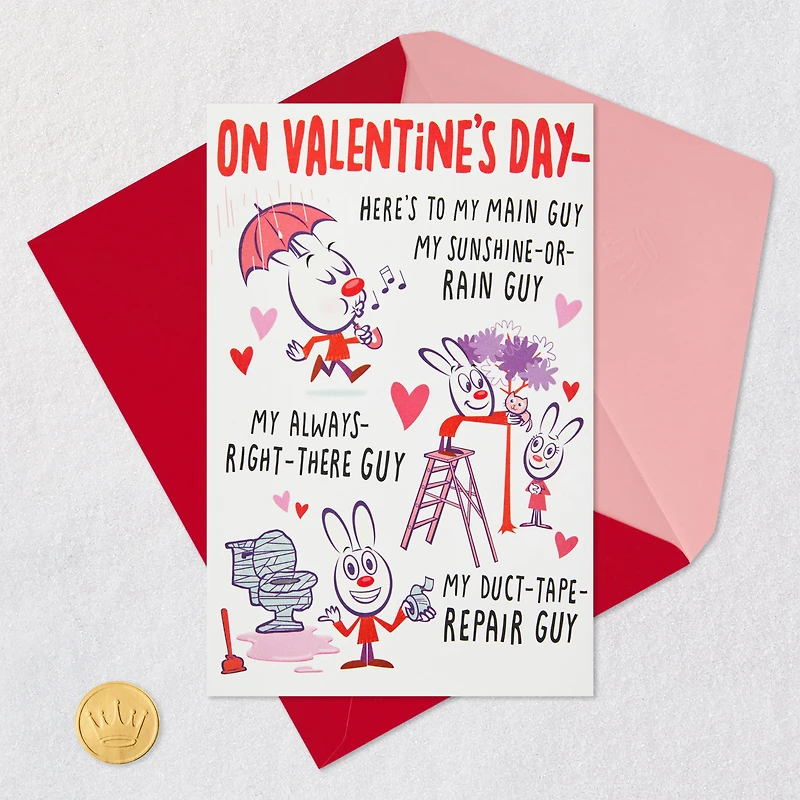 My Guy Funny Pop-Up Valentine's Day Card for Husband From Wife for only USD 6.59 | Hallmark