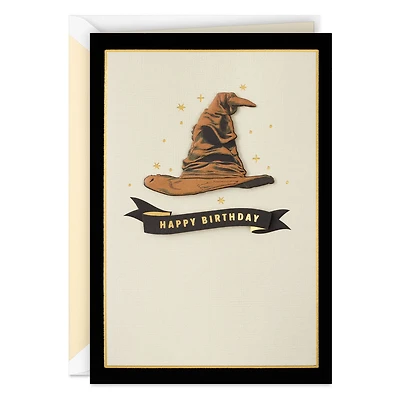 Harry Potter™ Sorting Hat™ Best Day Birthday Card for only USD 8.59 | Hallmark