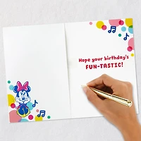 Disney Minnie Mouse Fun-tastic Musical 4th Birthday Card for only USD 5.99 | Hallmark