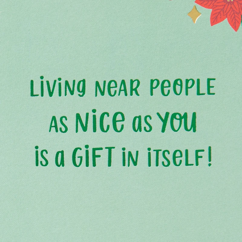 Happy Holidays Flowers Holiday Card for Neighbor for only USD 3.99 | Hallmark