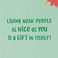 Happy Holidays Flowers Holiday Card for Neighbor for only USD 3.99 | Hallmark