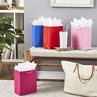 9.6" Assorted Solid Colors 4-Pack Medium Gift Bags for only USD 7.99 | Hallmark